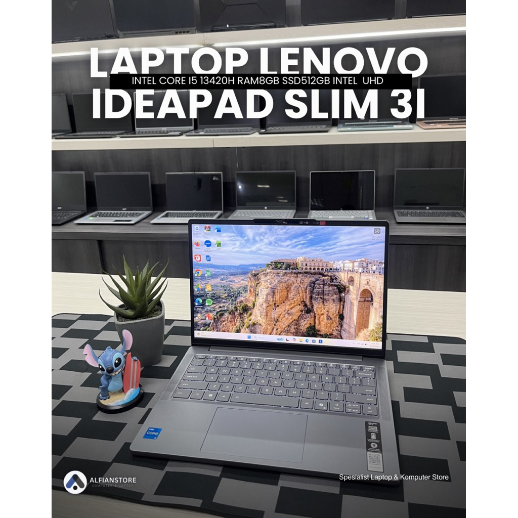 LAPTOP LENOVO IDEAPAD SLIM 3I INTEL CORE I5 13420H RAM8GB SSD512GB