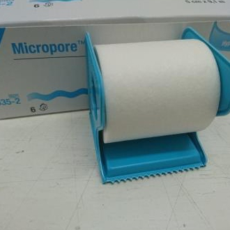 Plester Perban Luka Micropore 3M Plester Roll Plester 3M Micropore