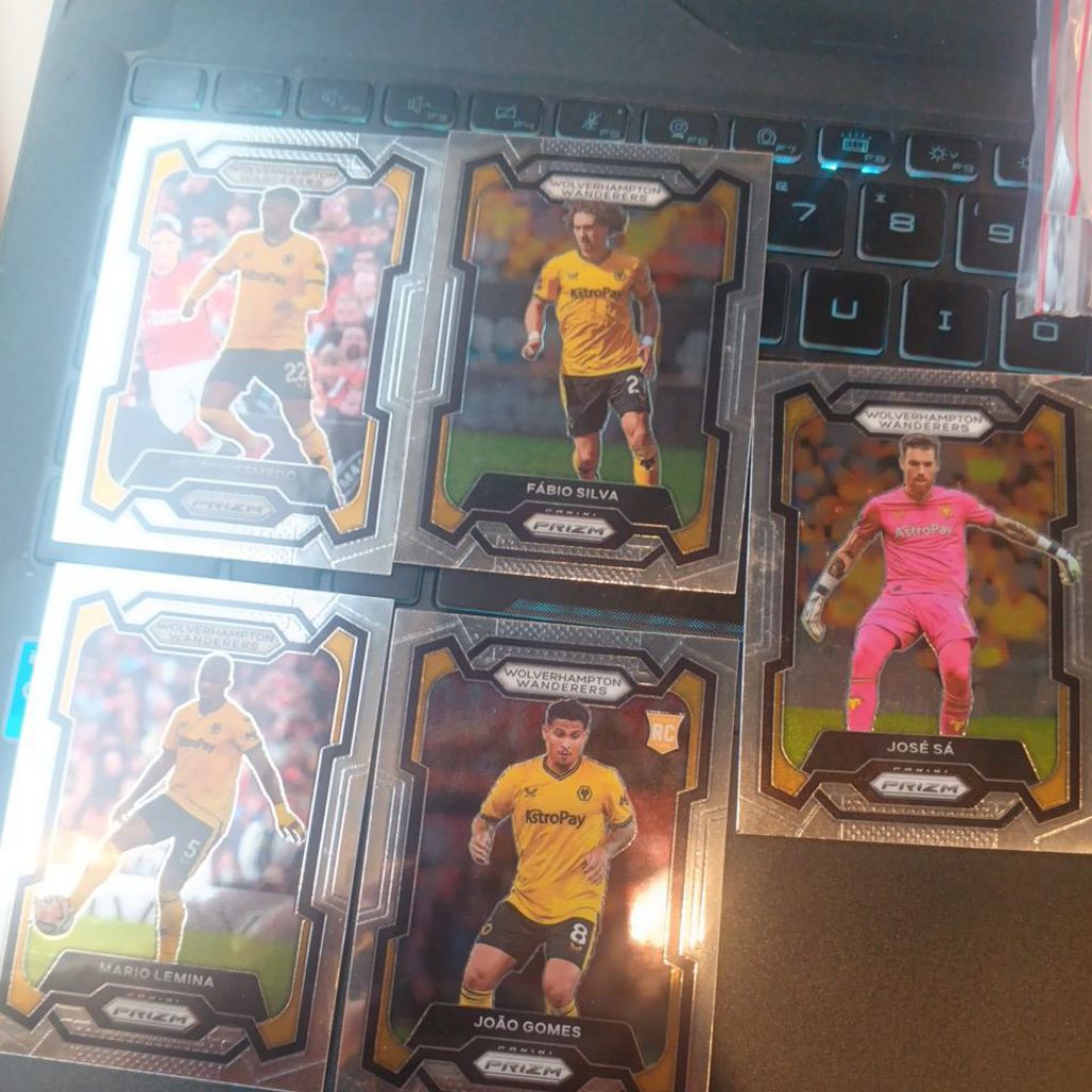 kartu bola panini prizm epl 2023/2024 Wolverhampton