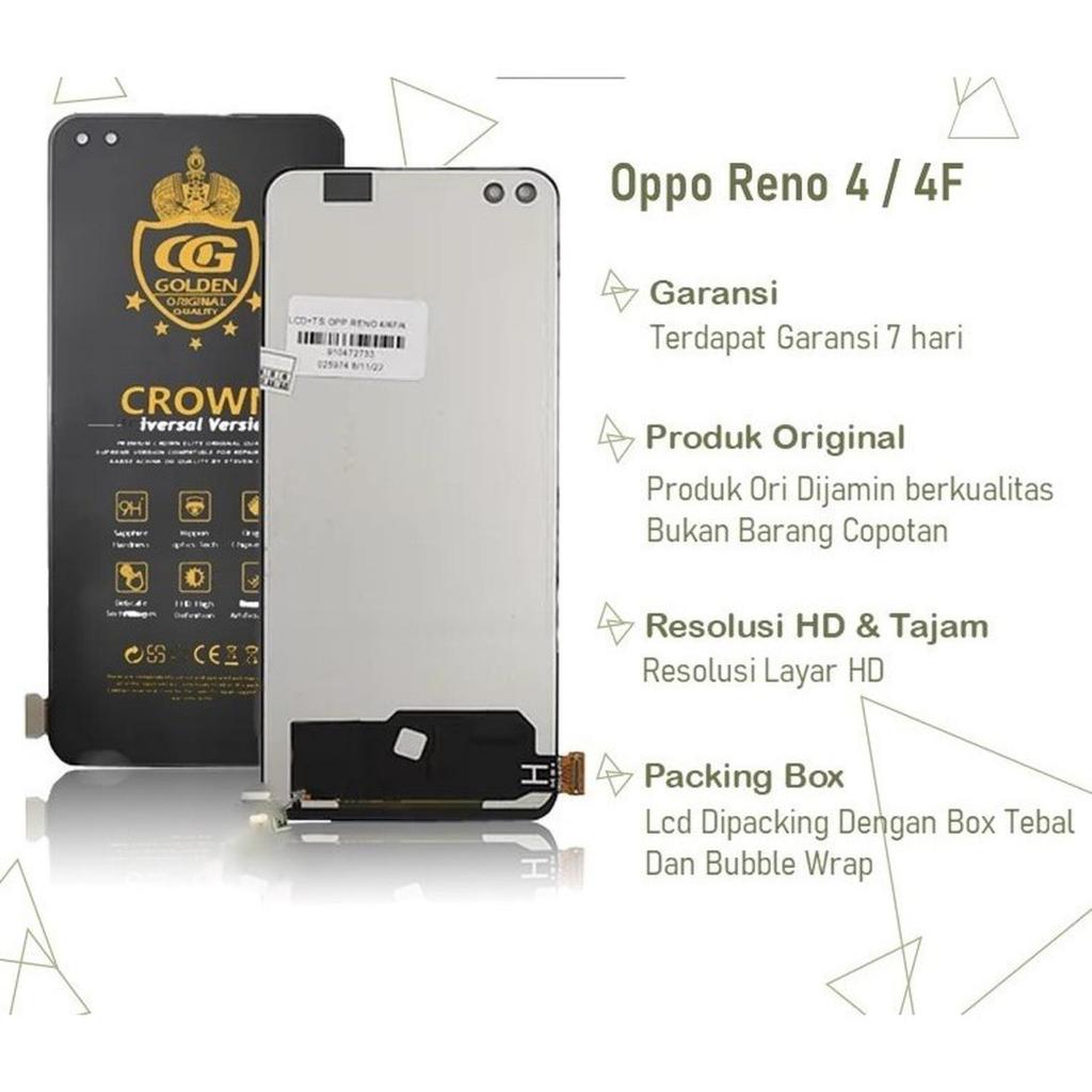 COD LCD TOUCHSCREEN OPPO RENO 4 / RENO 4F / 4 LITE ORIGINAL FULLSET COMPLETE / LCD OPPO RENO 4 / LCD
