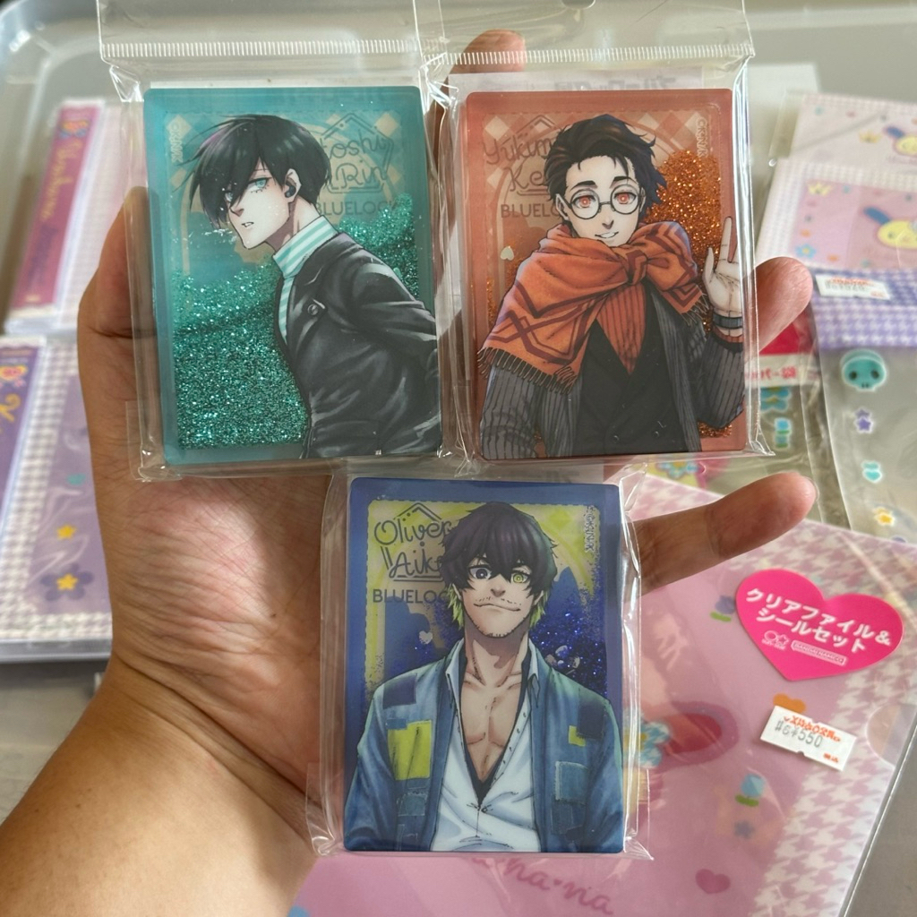 Blue Lock Exhibition Prism Acrylic Blocks