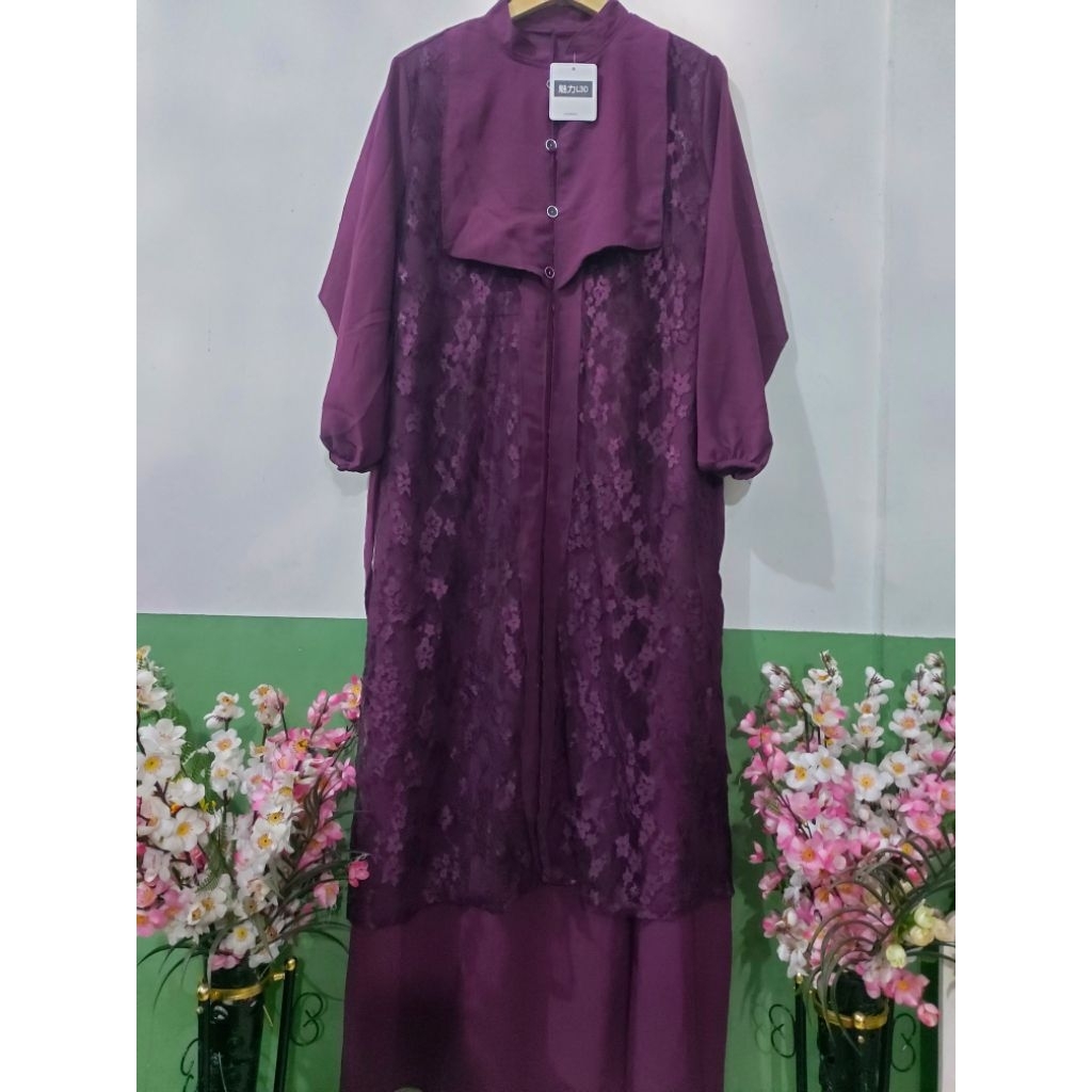 gamis brukat butup by L30