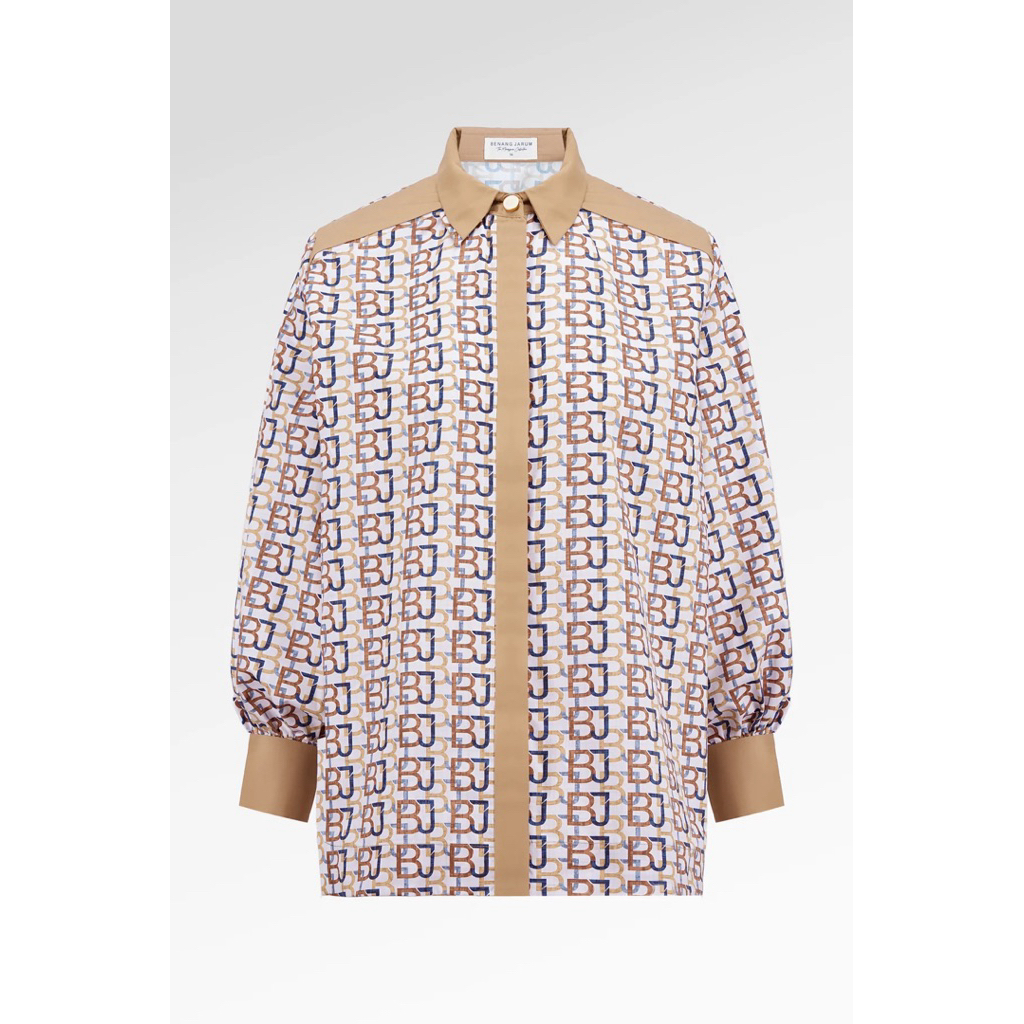 Benang Jarum Mono Signature Shirt Yuzu Benang Jarum Cotton