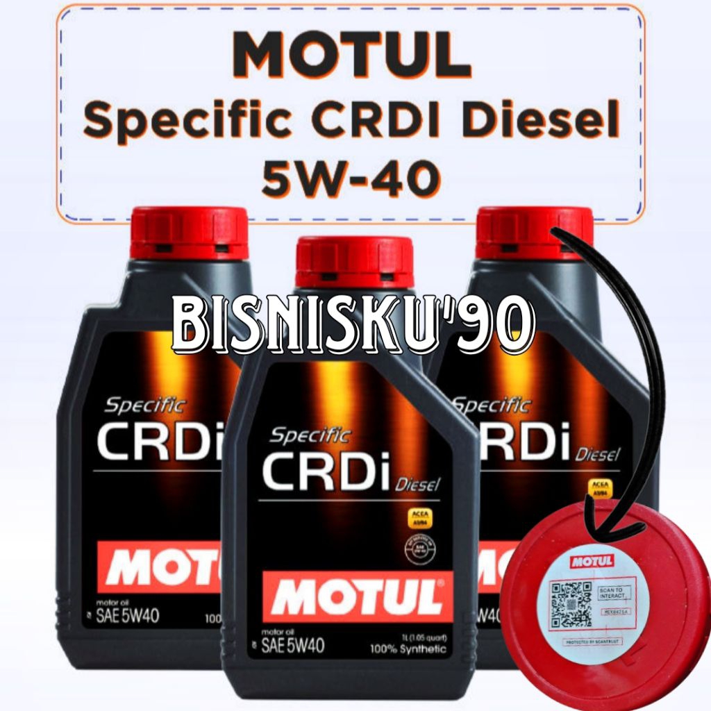 Oli MOTUL CRDI diesel 5w-40 (1 Liter)