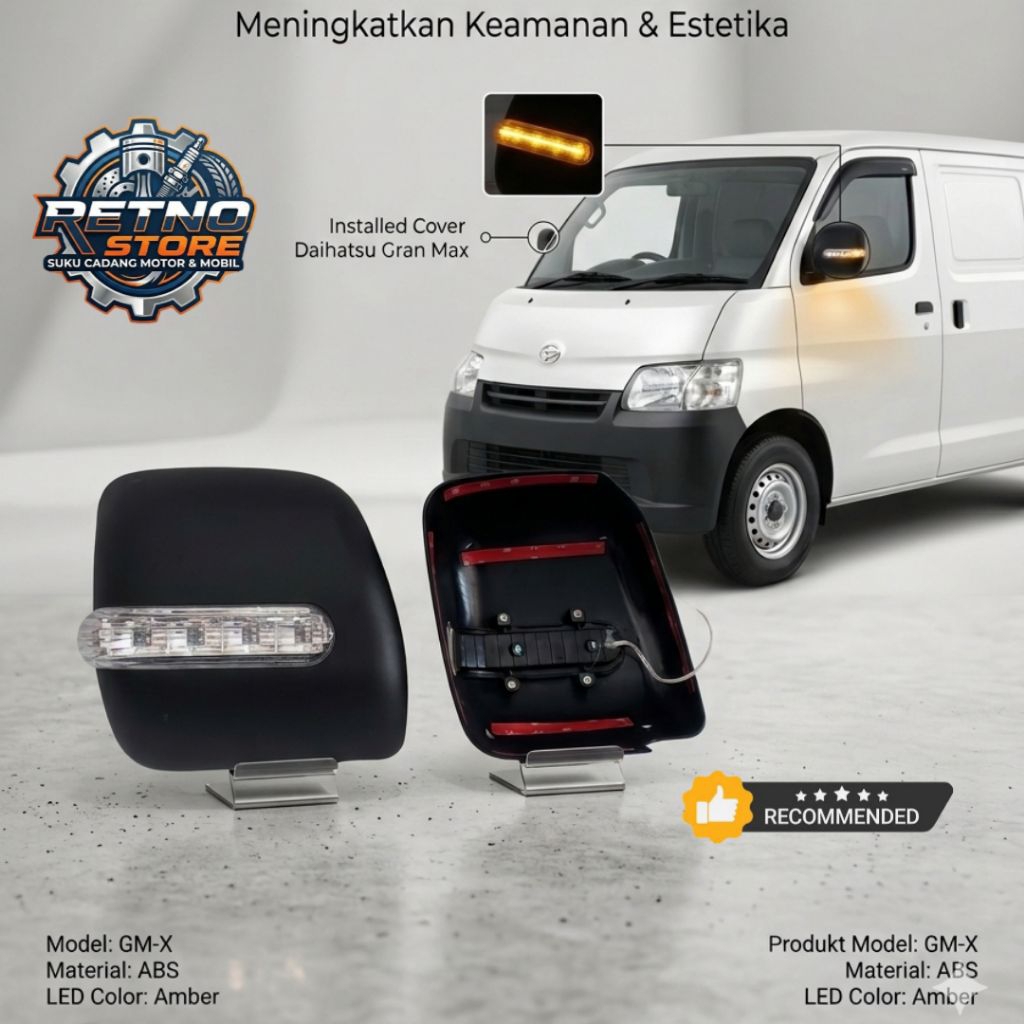 Cover Spion Grand Max Original, Bisa Untuk GrandMax Semua Tipe