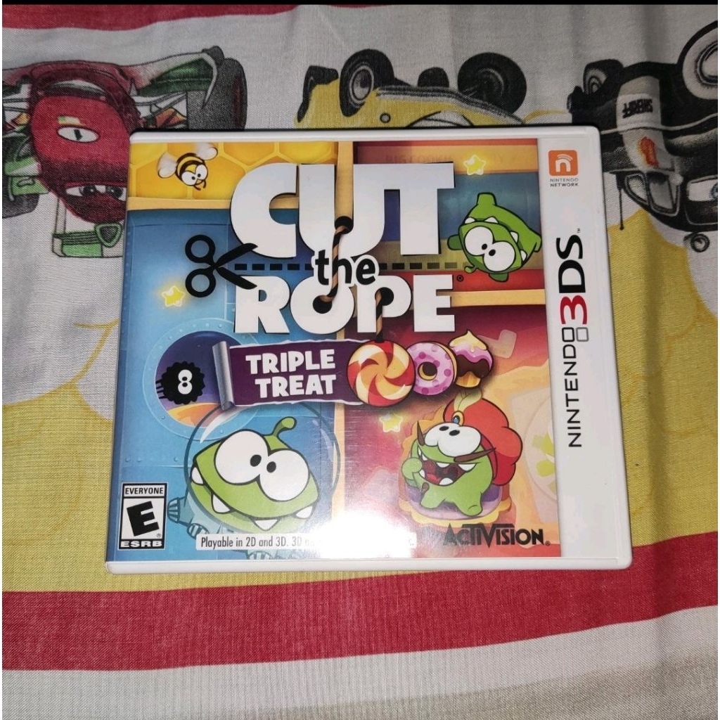 Cut The Rope Triple Treat Nintendo 3DS 2DS