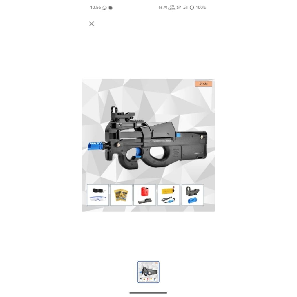 P90 RUNQI WATER GEL BLASTER