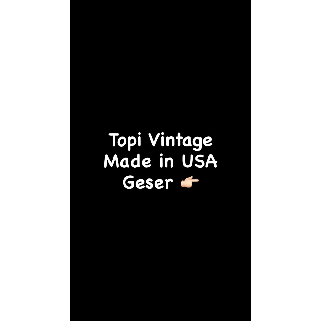 Topi VINTAGE USA