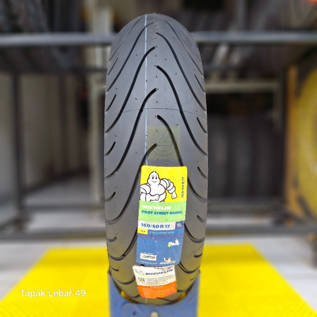 Ban Import MICHELIN Pilot Street Radial 160/60-17 Ring 17 Rear Tubeless Radial X Ban Motor Sport 250