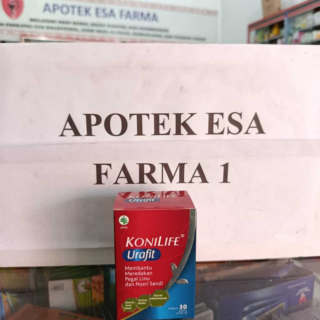 Konilife Urafit Food Supplement Botol 30 Alami Bebas Asam Urat