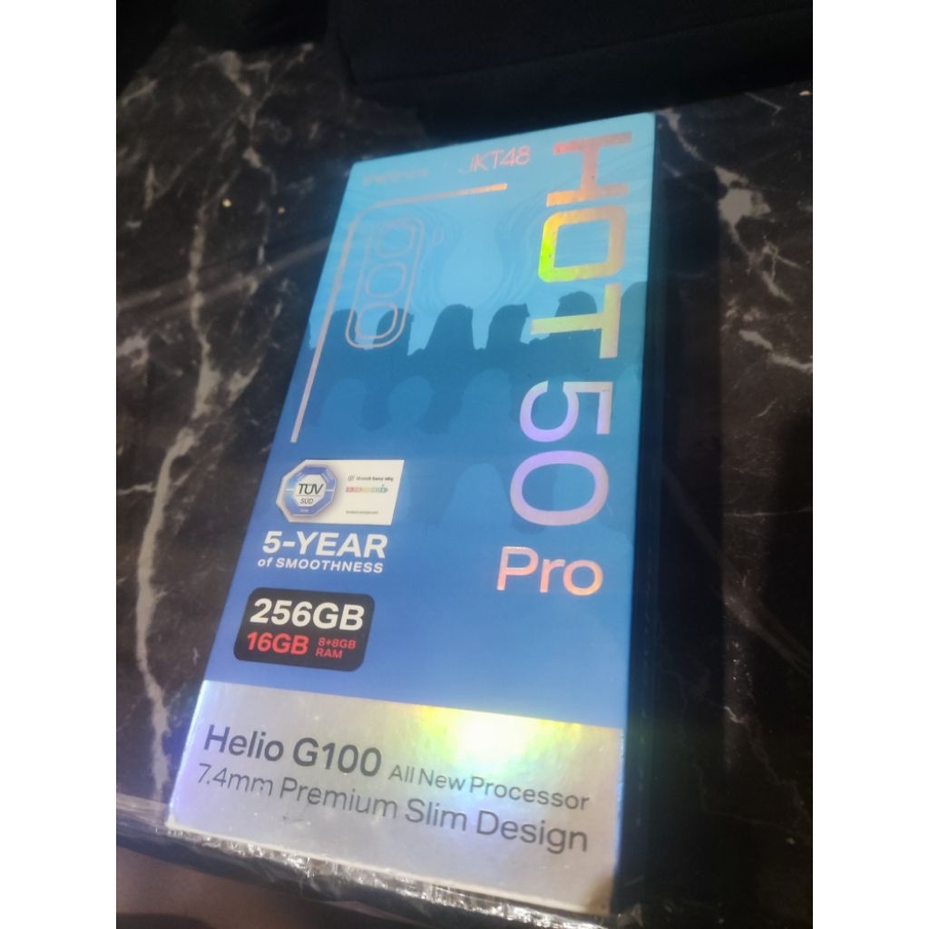 Infinix Hot 50 Pro X6881 Copotan (Mesin, Battery, Kamera, Usb Charger)