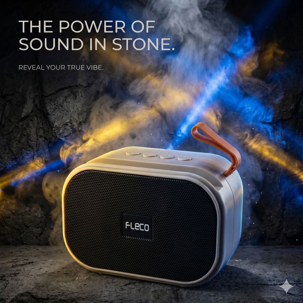 Speaker Portable Wireless FLECO F301 KL / Speaker Bluetooth Suara XBass / model baru