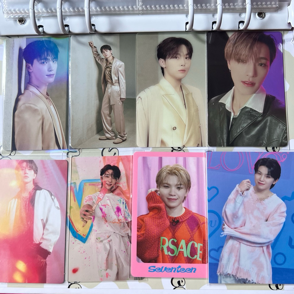[READY] Official Photocard Scoups Seventeen stf Spill The Feels POB Weverse global Yes 24 Fansign TC