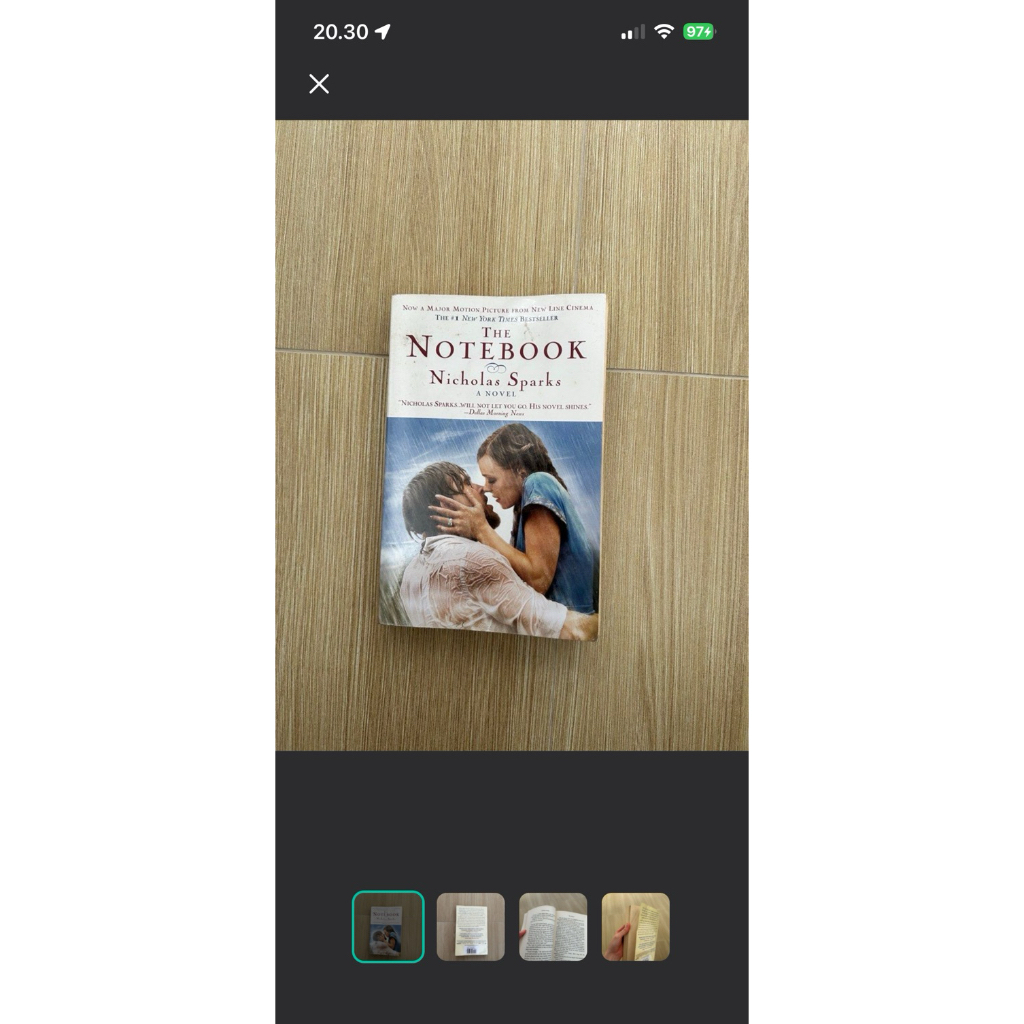 The notebook Nicholas sparks book novel