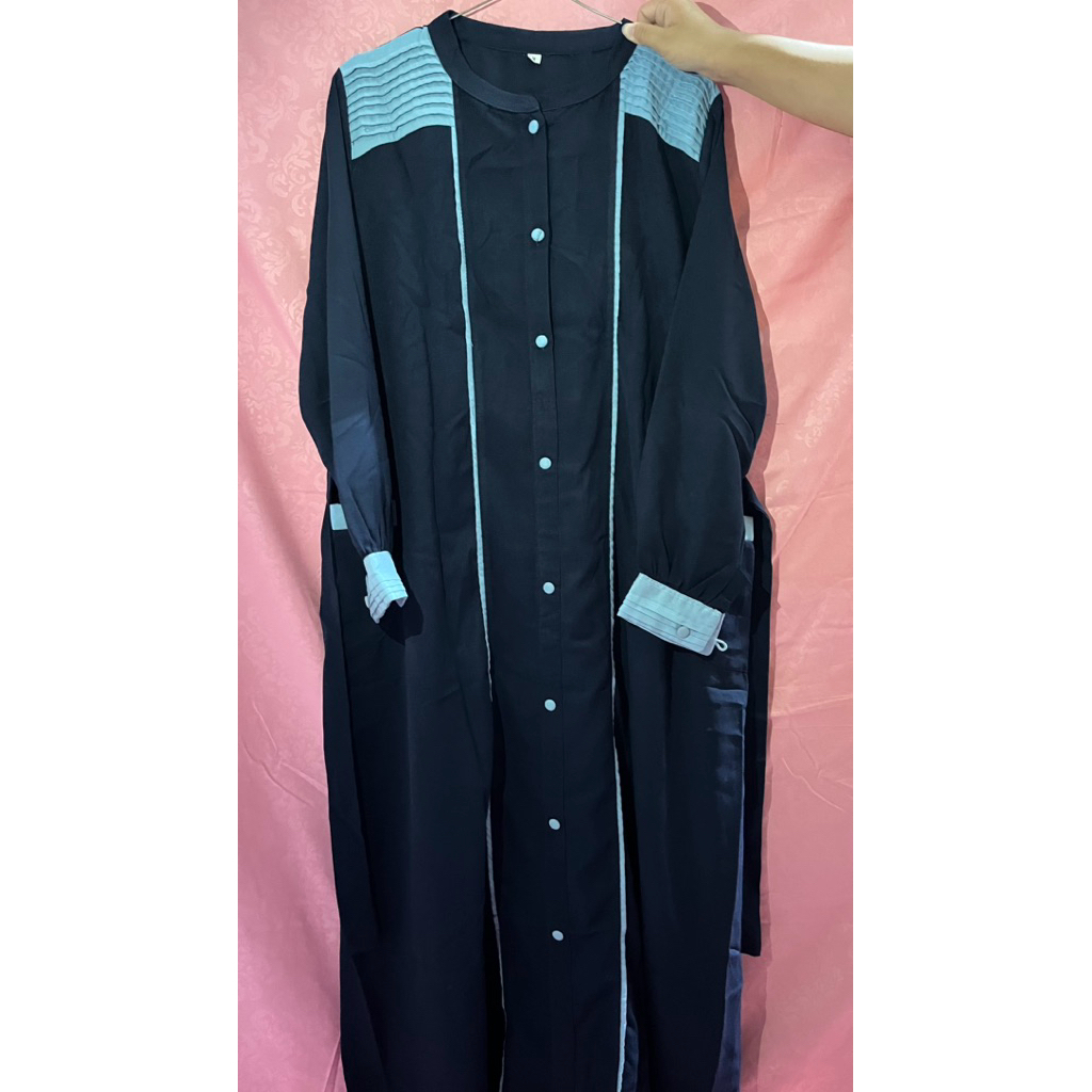 PRELOVED || Gamis Alwa Hijab Navy