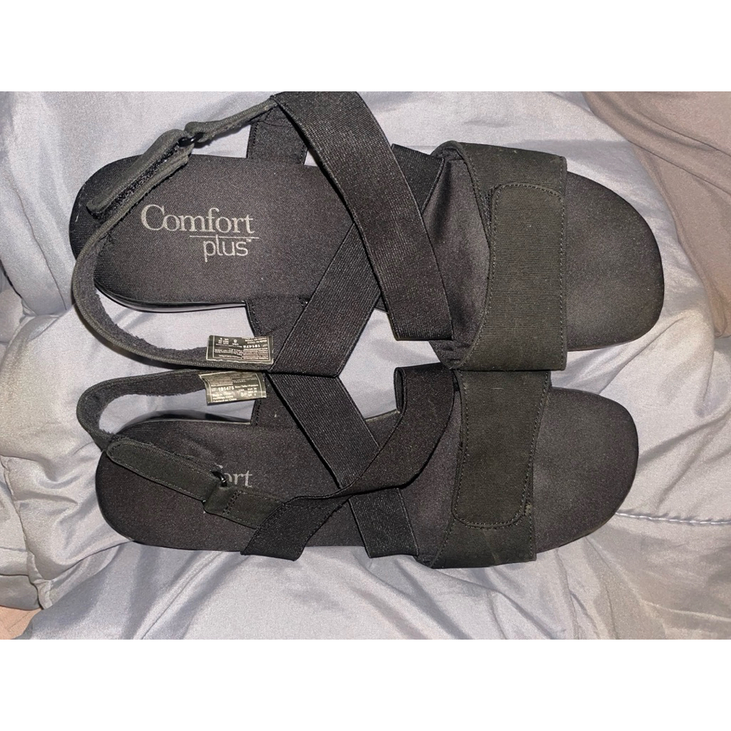 Preloved Comfort Plus Women's Mildred Black Sepatu Sandal