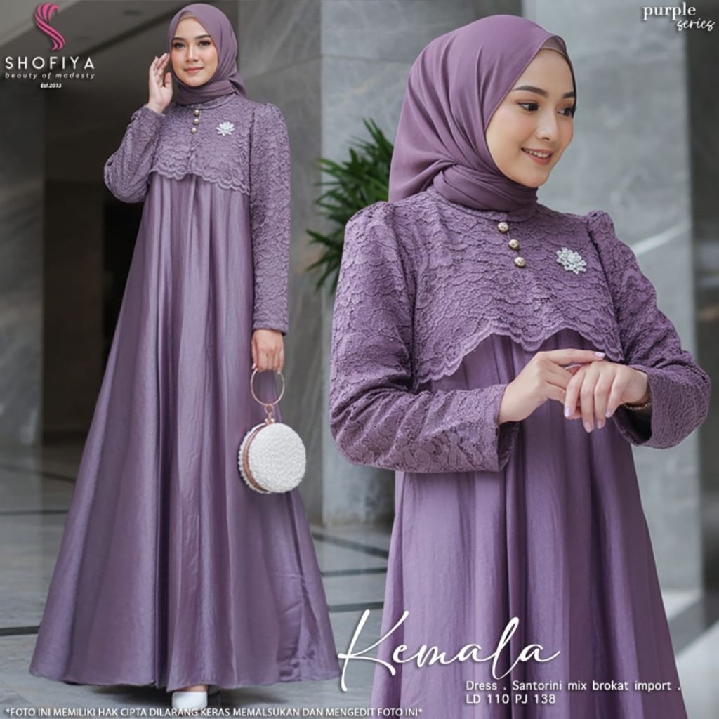 KEMALA, RISYA PREMIUM ORI, VANDA,  ARISTA DRESS