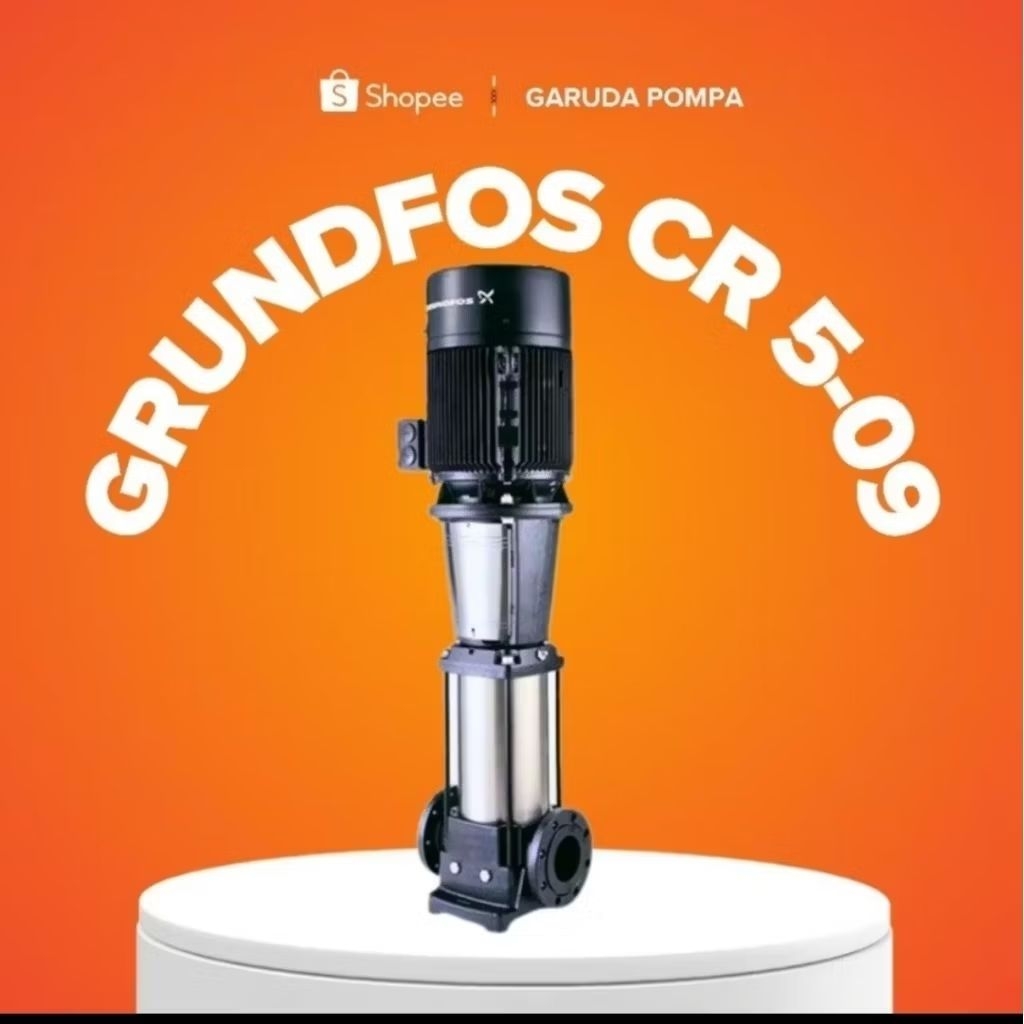 Grundfos Cr 5-09 Pompa Air Vertical Multistage