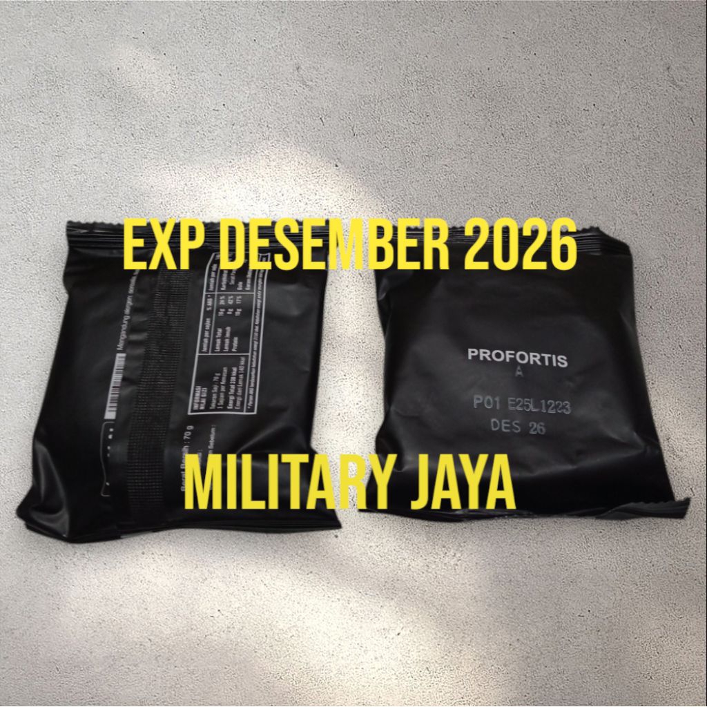 RANSUM TNI BISKUIT PROFORTIS EXP DESEMBER 2026