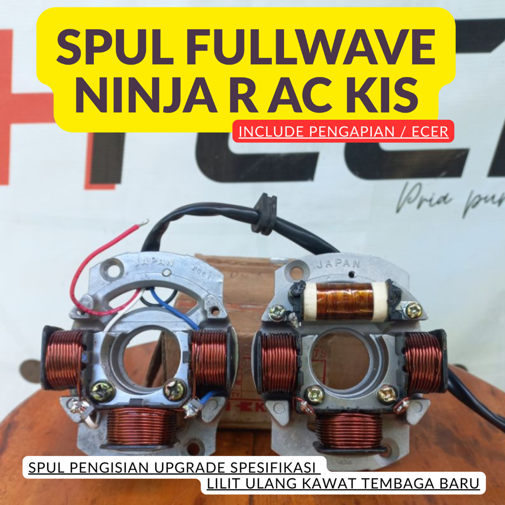 SPUL NINJA R KIS TIPE FULLWAVE UPGRADE PENGISIAN SPUL NINJA R AC KIS FULLWAVE