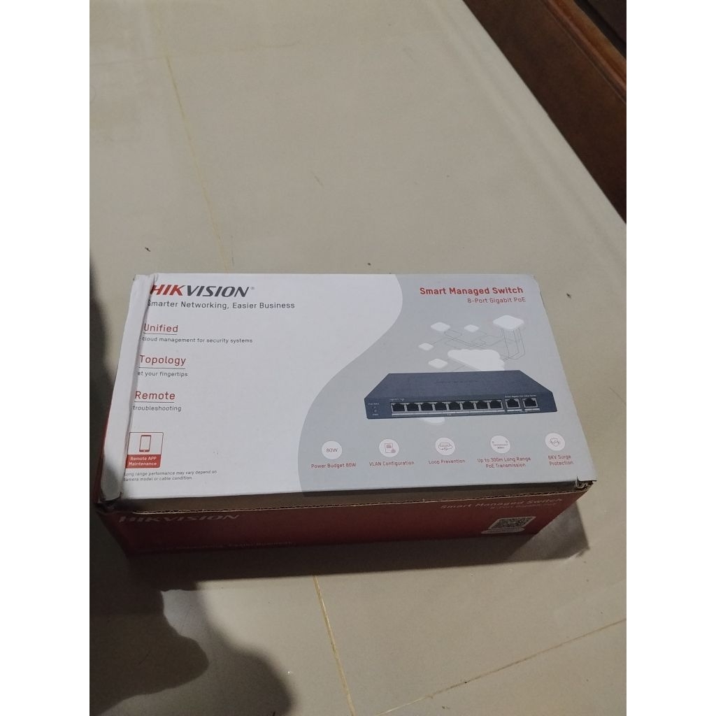 Poe Hikvision 8port