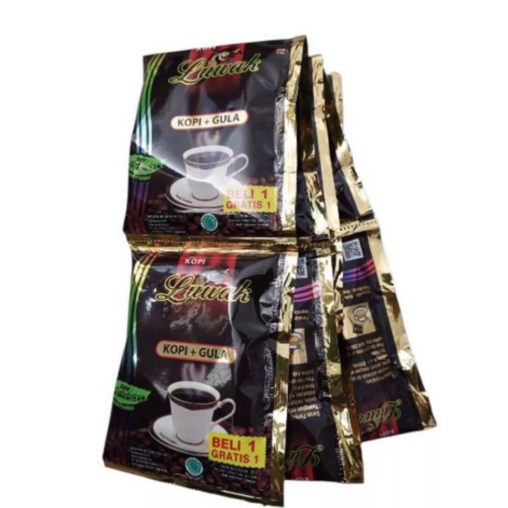 kopi Luwak hitam kopi+gula