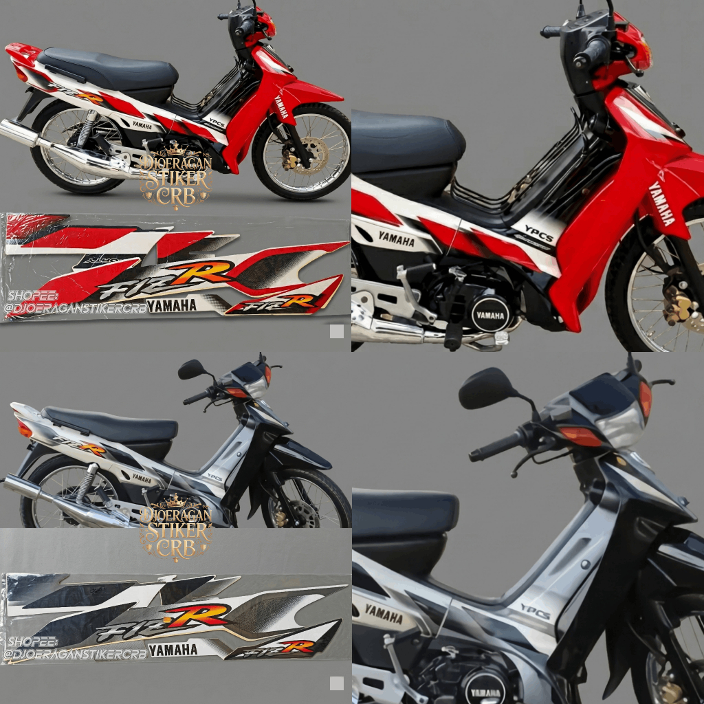 Striping Stiker Lis Fizr F1zr 2001, Striping Yamaha Fizr 2001 Sporty