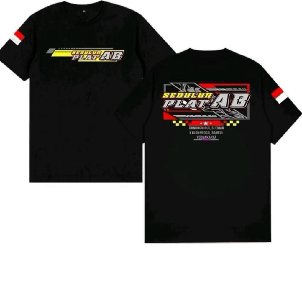 Kaos Sedulur Plat Ab Gunungkidul Sleman KulonProgo Bantul Yogyakarta