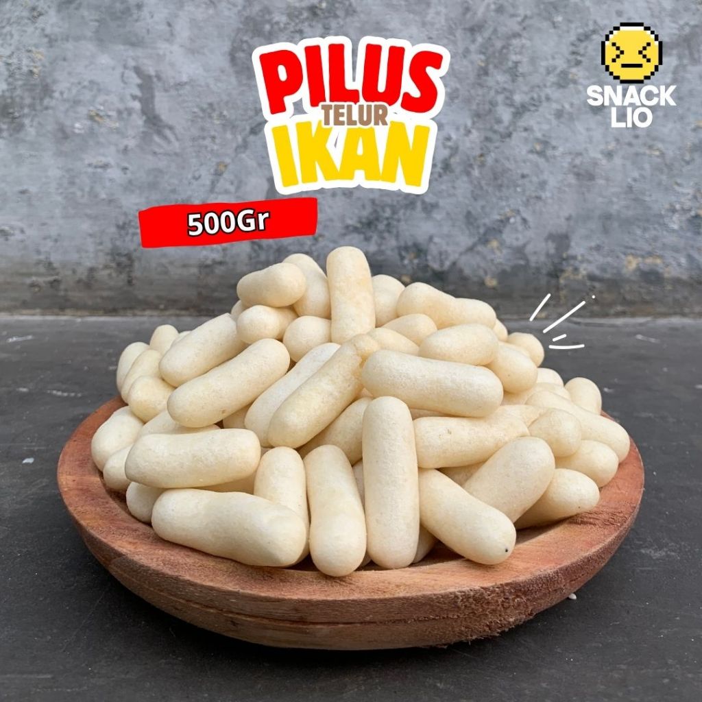 500GR - Pilus Telur Ikan / Pilus Kapsul