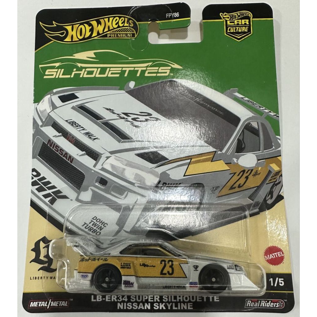 Hot Wheels LB-R34 Super Silhouette Nissan Skyline Premium