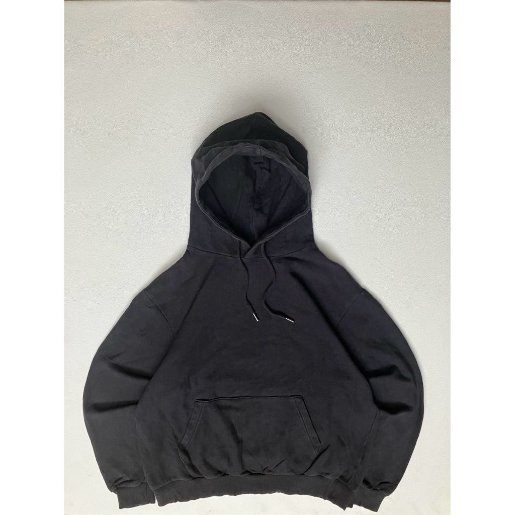 Faded Black Blank Hoodie / CC339