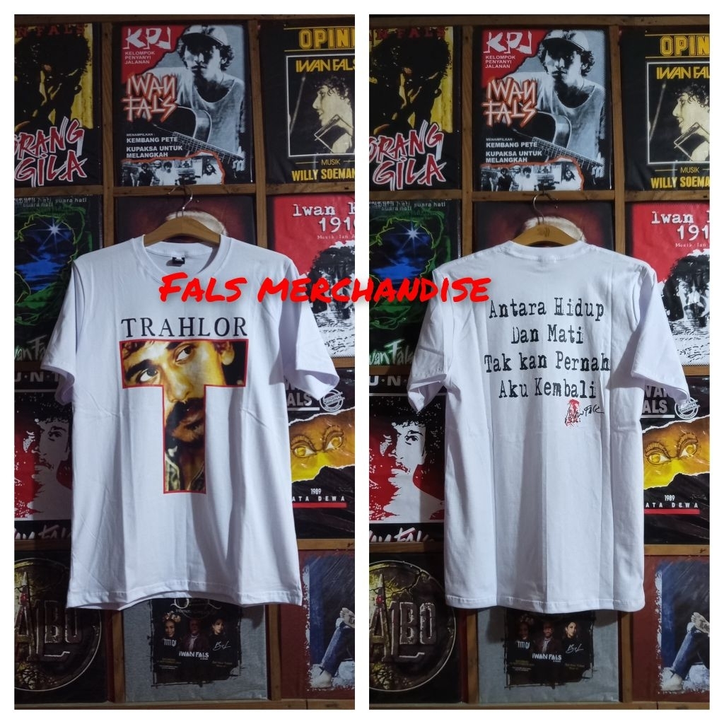 kaos iwan fals original serdadu TRAHLOR