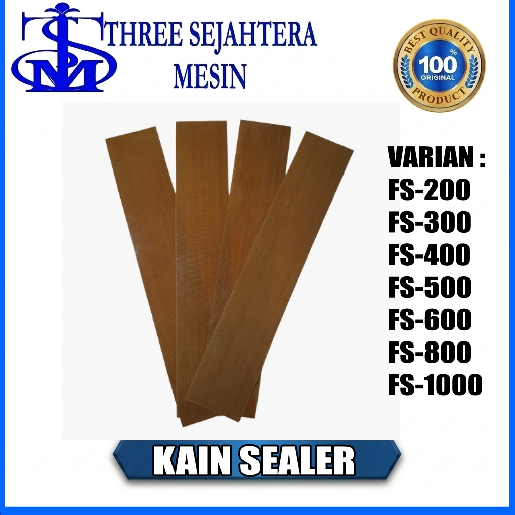 Kain Isolator Tahan Panas Alas Mesin Hand Impulse Sealer