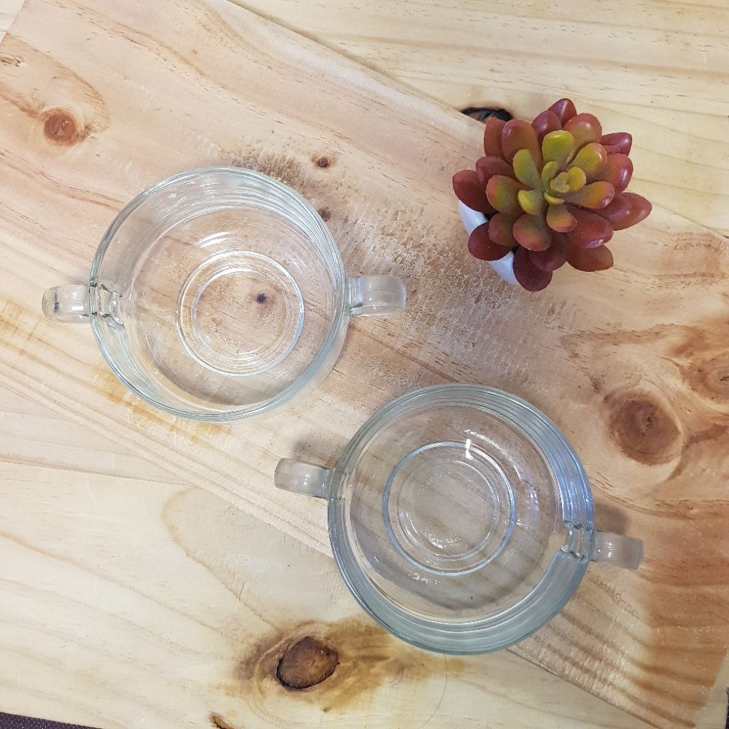 Mangkuk gagang/Mangkok kaca/Mangkuk es campur/Mangkuk serbaguna/Bowl/Glass soup bowl/Zuppa mangkuk s