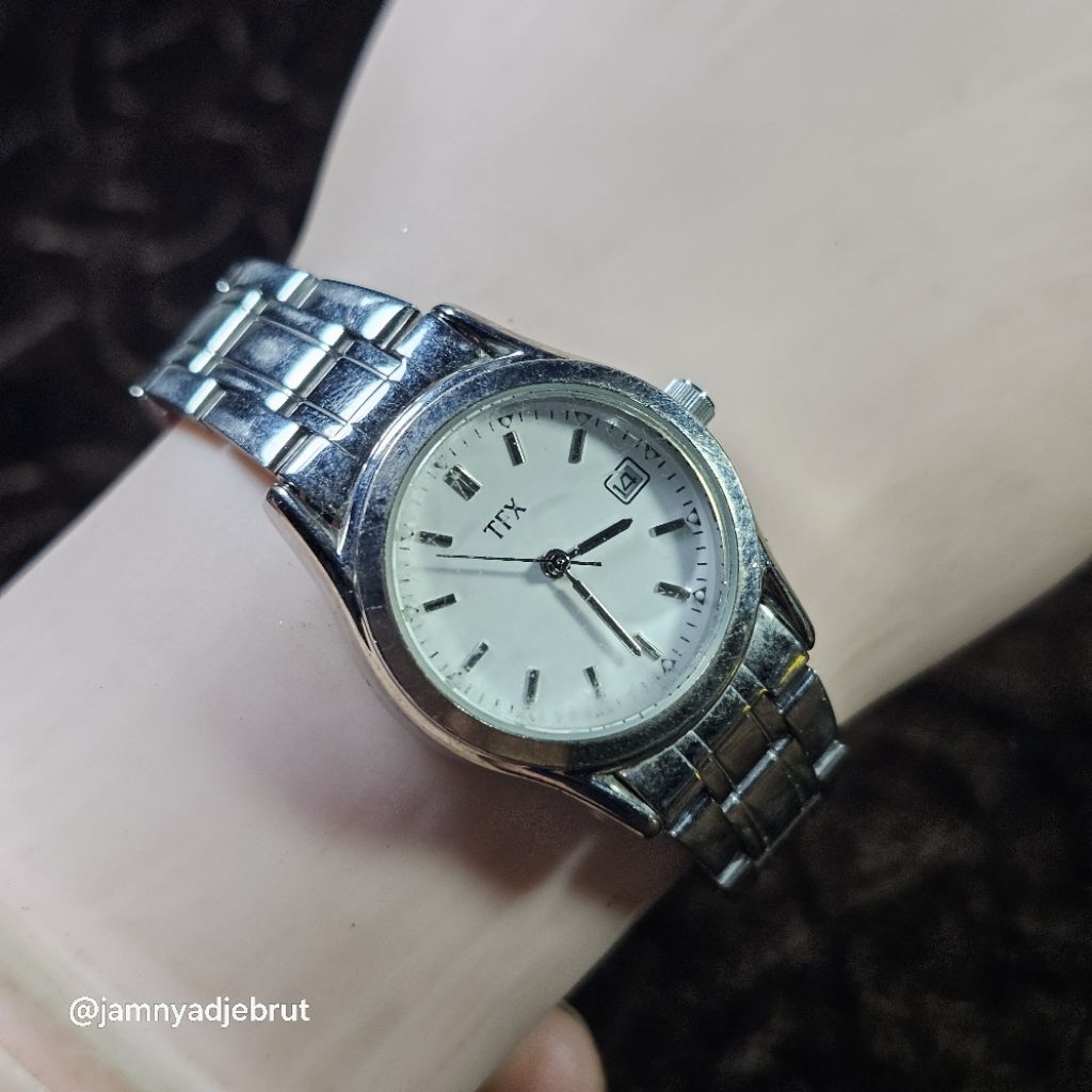 Jam TFX by Bulova 36M100 Silver White Bekas