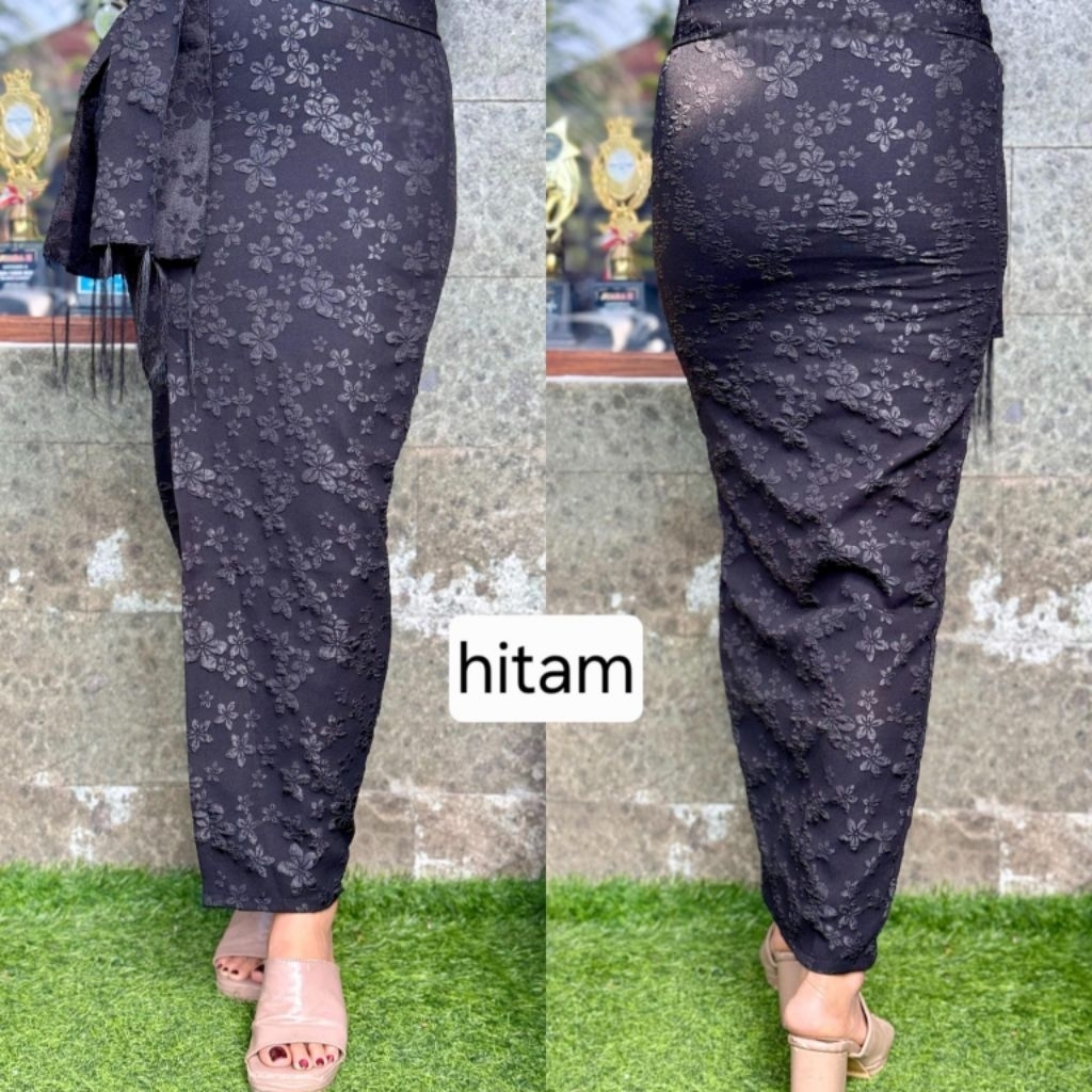 Kamen Jadi Embos Set Selendang setelan kebaya wanita Bali rok jadi balikebaya