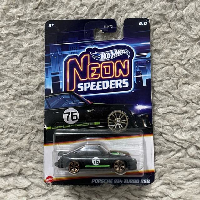 Hot Wheels Neon Speeders Porsche 934 Turbo RSR