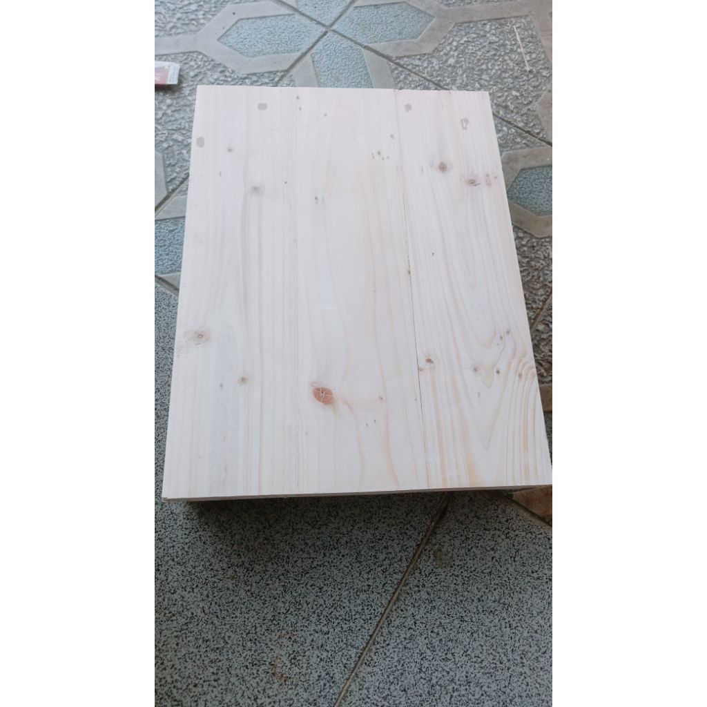 Papan Kayu /Kayu Ambalan Jati Belanda 40x30x2 cm