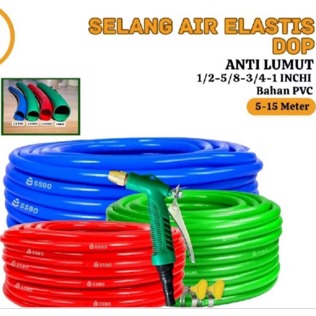 SELANG AIR ELASTIS DOP