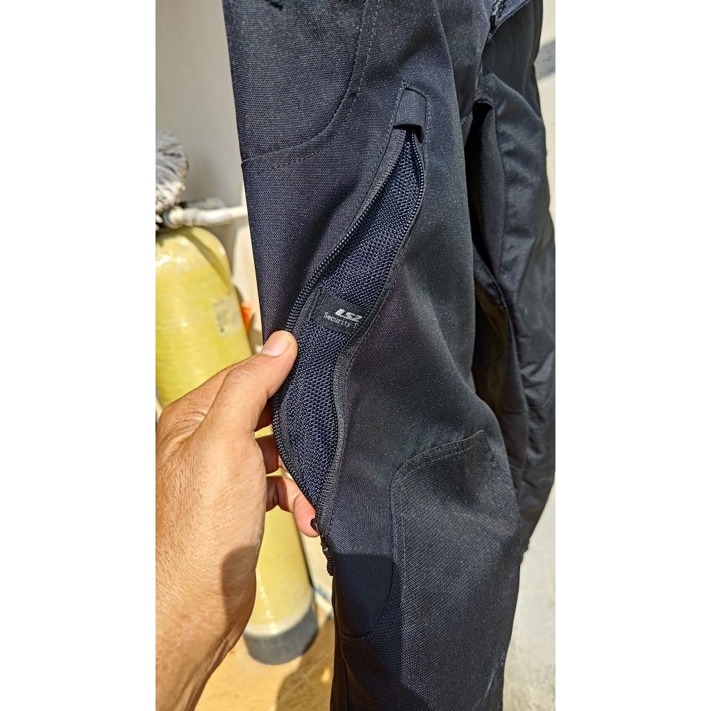 LS 2 riding pants waterproof, celana touring