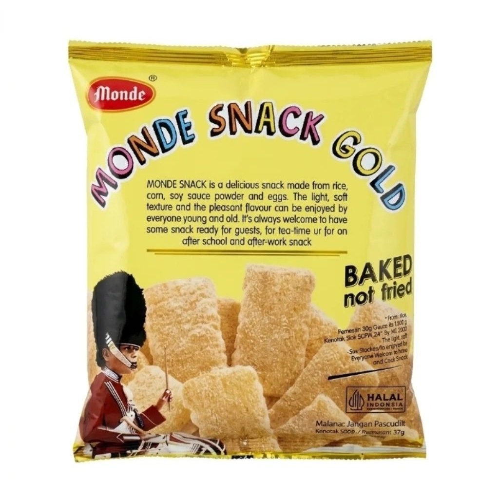 MONDE SNACK GOLD 30gr - WINASTORE
