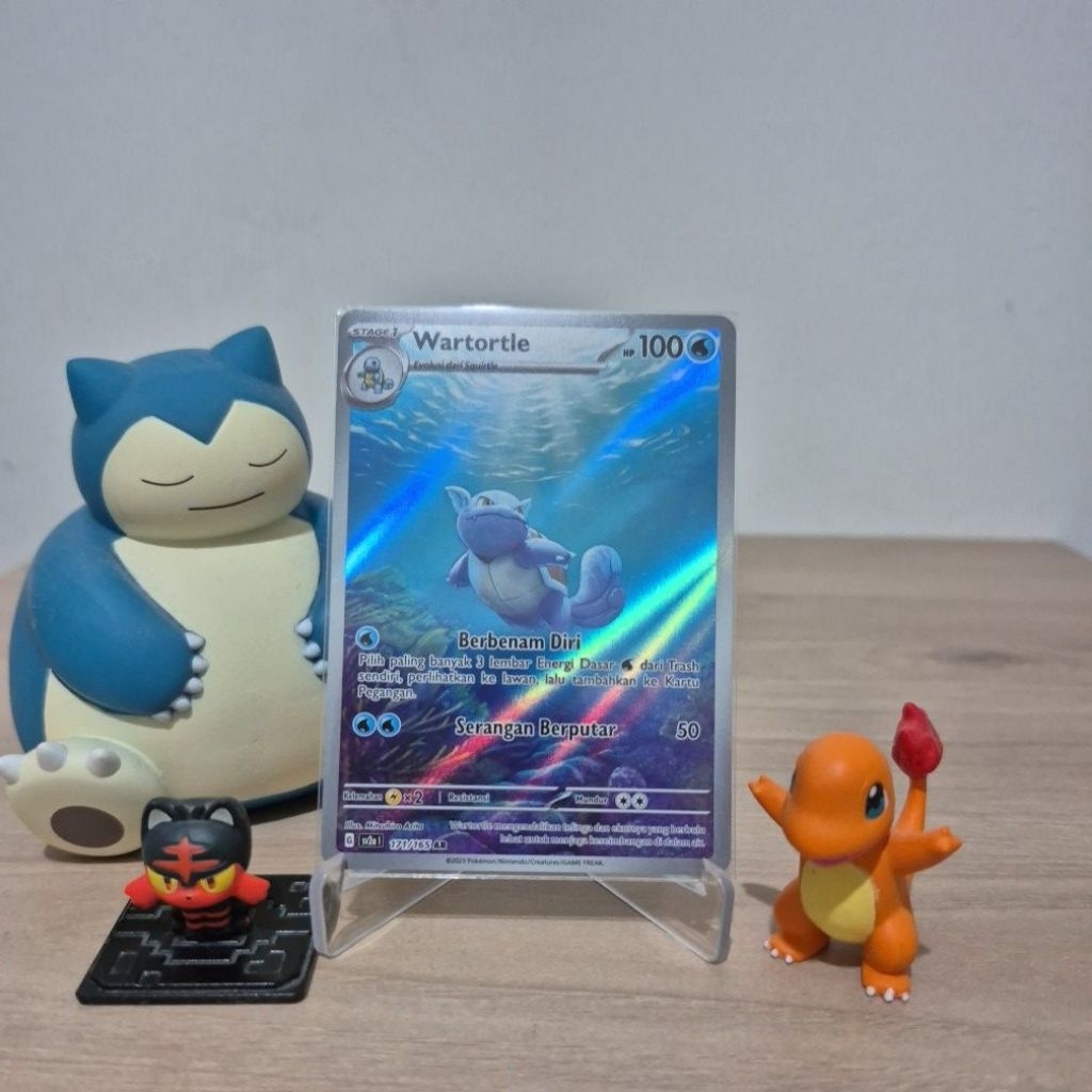 Wartortle 151 AR SV2A Pokemon TCG Indonesia