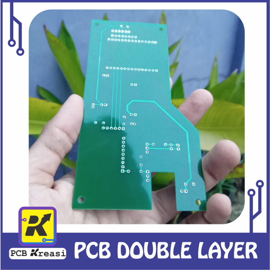 Jasa Cetak PCB Double Layer FR4 Full Masking