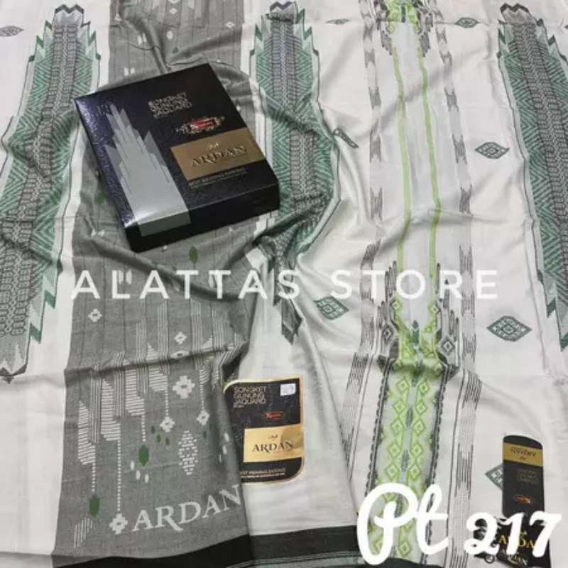 SARUNG ARDAN SGJ GOLD KHUSUS HITAM SARUNG ARDAN SGJ BLACK SERIES ORIGINAL Songket Jacquard