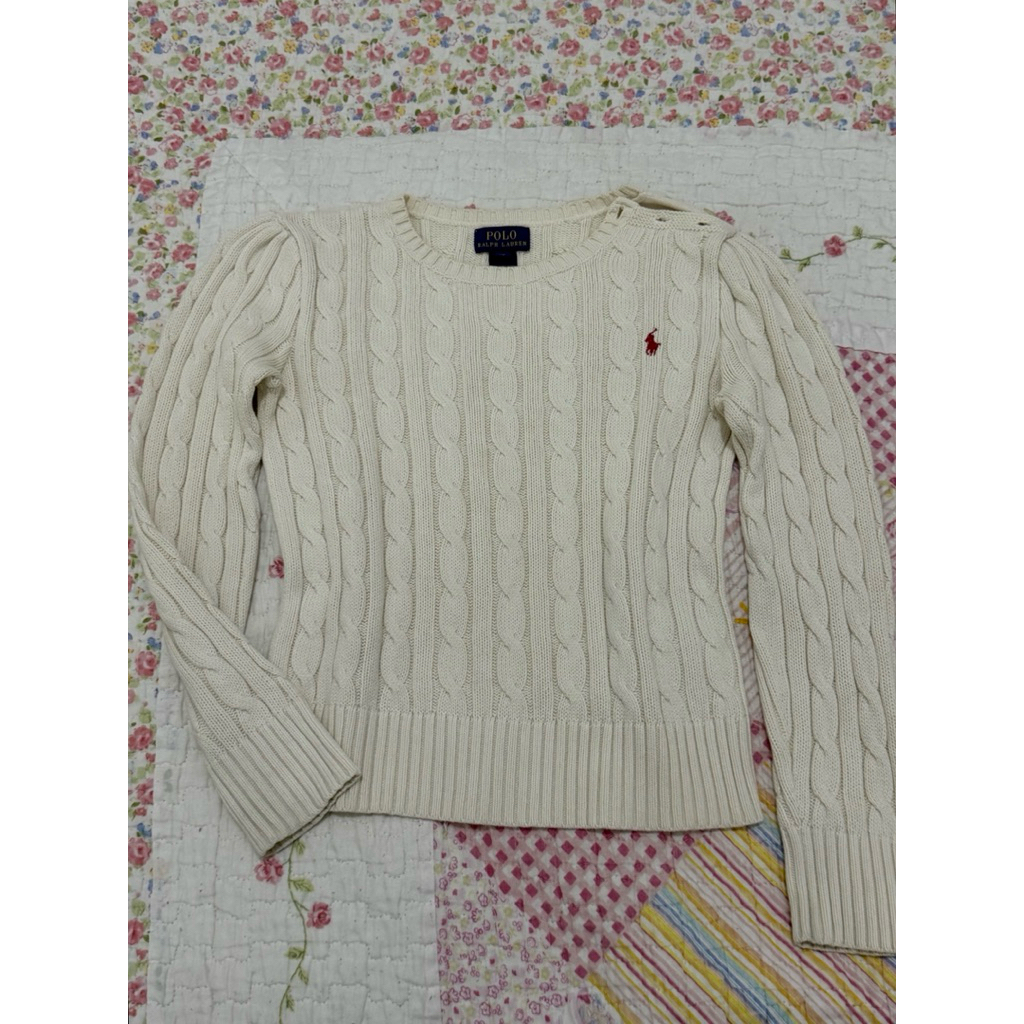 prelov ralph lauren cable knit sweater