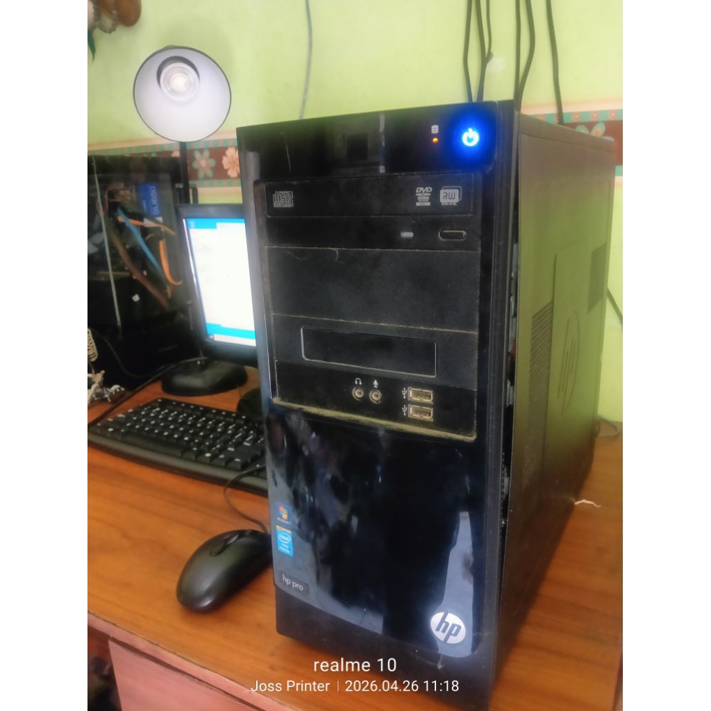 Cpu BUILD UP HP PRO 3330 MT PC Pentium G645 (setara core i3 gen 2 atau 3) Ram 4GB hdd 500GB