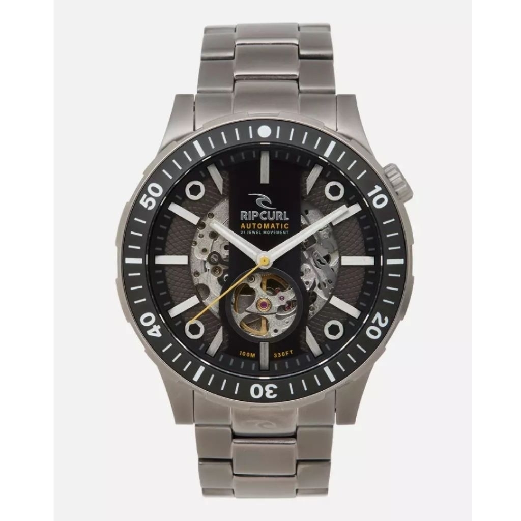 Jam Tangan Rip Curl Recon DVR TI Automatic Titanium