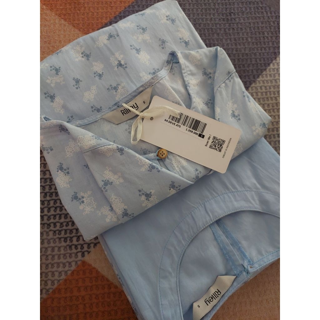 Gamis Rilley Blue
