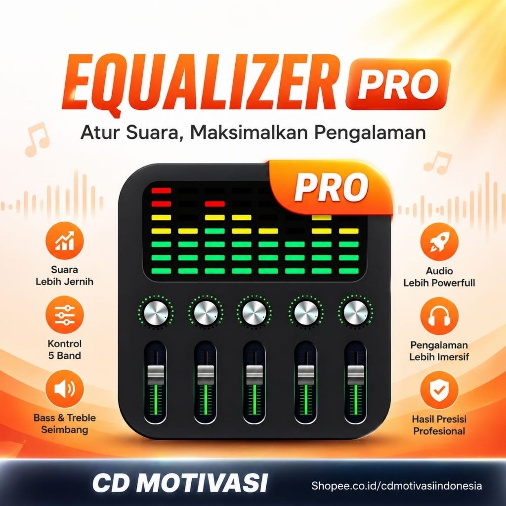 Equalizer FX Pro - Aplikasi Equalizer dan Bass Booster Audio Editor For andro Full Version