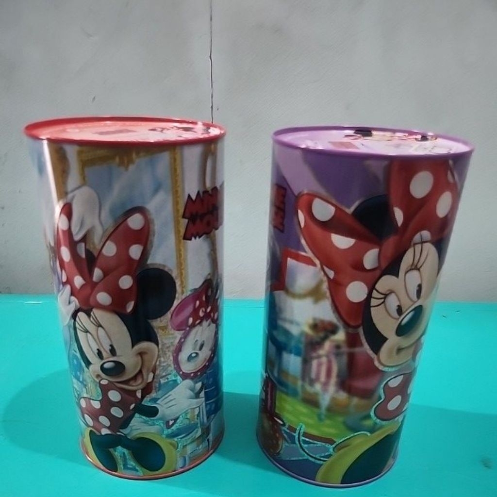 celengan minnie mouse disney piggy bank technoplast